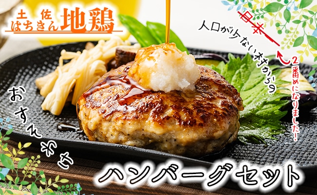 冬ギフト】土佐はちきん地鶏ハンバーグセット | 肉・贈答品 | 土佐れい